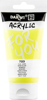Akrilna boja Darwi Dfy Akrilna boja Neon Yellow 75 ml 1 kom - 1
