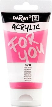 Akrilna boja Darwi Dfy Акрилне боје Neon Pink 75 ml 1 kom - 1