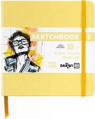 Skizzenbuch Darwi Dfy Skizzenbuch 80 14 x 14 cm 140 g Soft Yellow