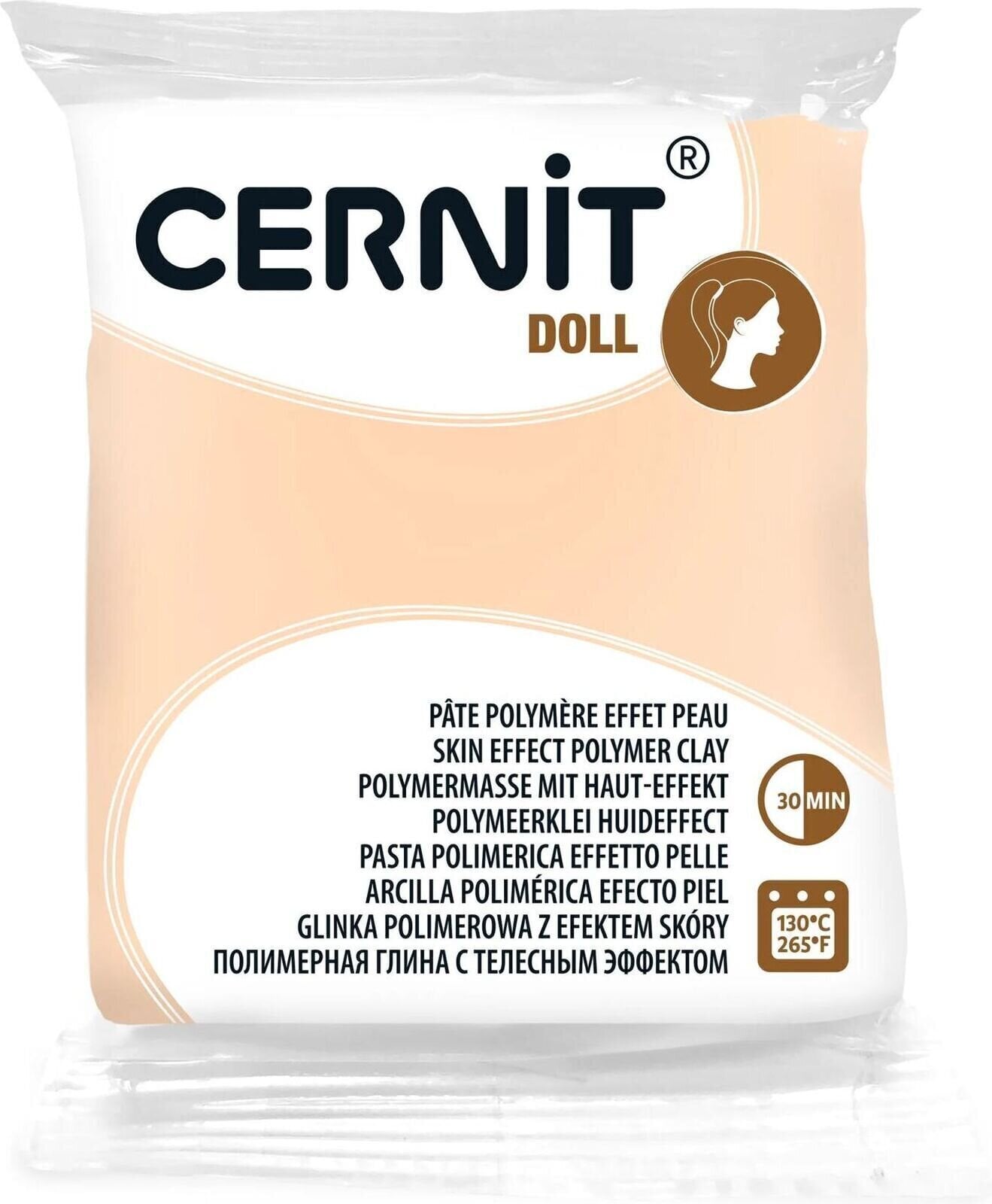 Polimerna glina Cernit Doll Polimerna glina Beige Pink 56 g