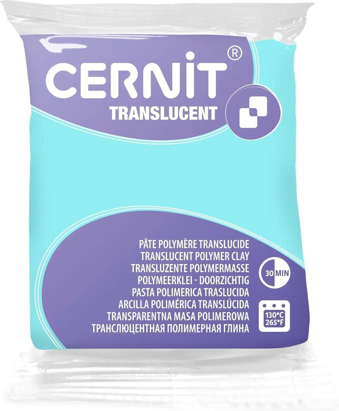 Polimerna glina Cernit Translucent Polimerna glina Pink Jade 56 g