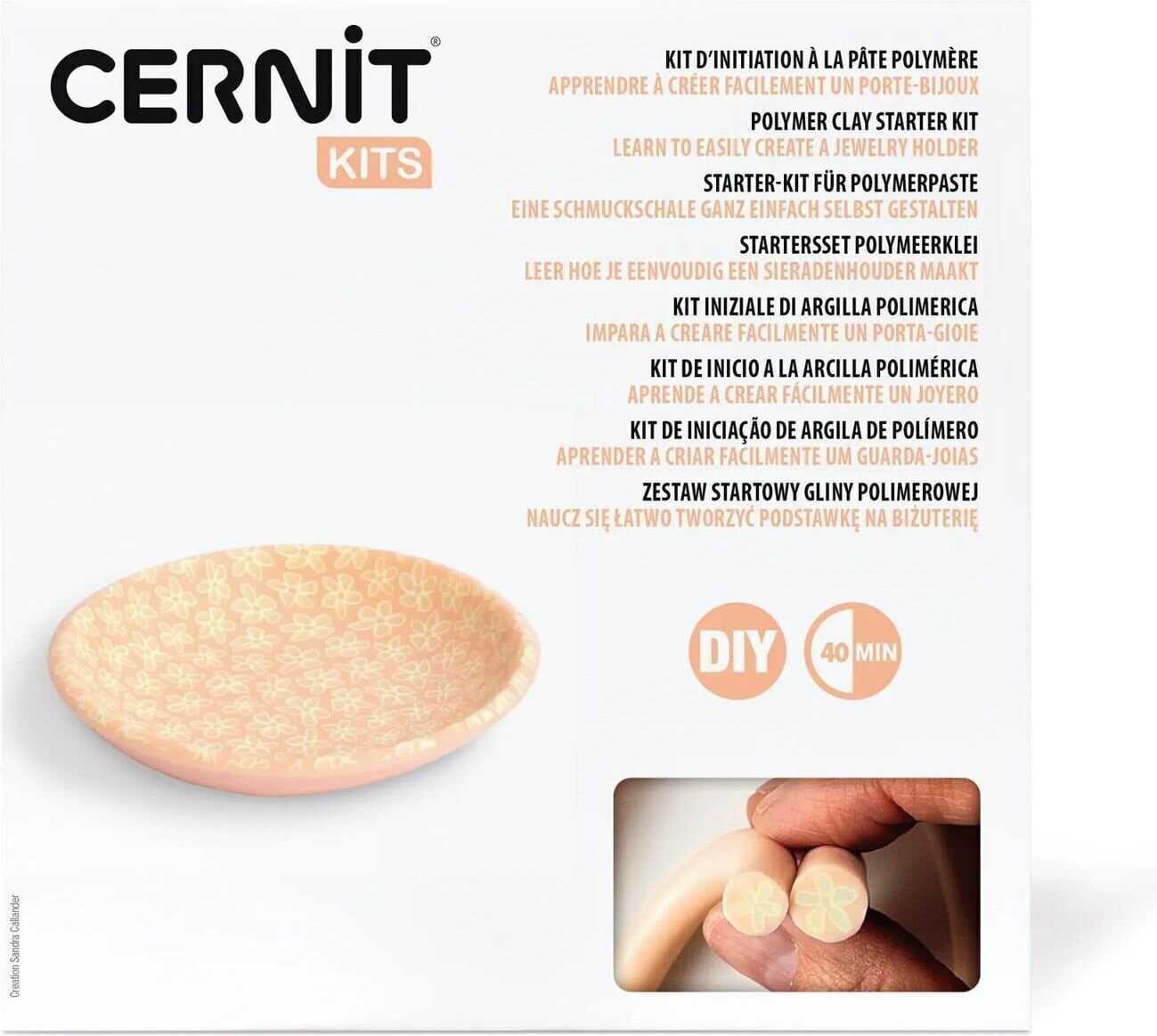 Полимерна глина Cernit Starter Kit Полимерна глина Jewellery Holder