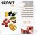 Polimerna glina Cernit Starter Kit Polimerna glina Fruit Miniatures