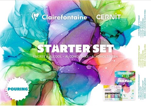Blæk Cernit Starter Set Alkoholblæk 23x16x4cm - 1