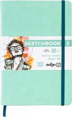 Skizzenbuch Darwi Dfy Skizzenbuch 80 14 x 21 cm 140 g Mint Green