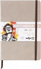 Skizzenbuch Darwi Dfy Skizzenbuch 80 14 x 21 cm 140 g Taupe
