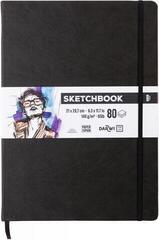 Skizzenbuch Darwi Dfy Skizzenbuch 80 A4 140 g Black