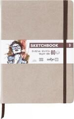 Skizzenbuch Darwi Dfy Skizzenbuch 80 A4 140 g Taupe