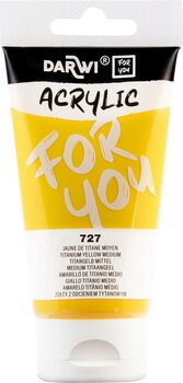 Akrylová barva Darwi Dfy Akrylová barva Titanium Yellow Medium 75 ml 1 ks - 1
