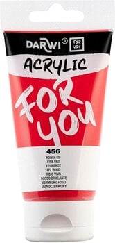 Akryylimaali Darwi Dfy Akryylimaali Fire Red 75 ml 1 kpl - 1