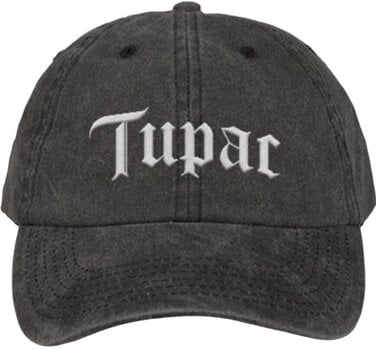 Kapa za šešir 2Pac Gothic Logo Kačket Charcoal Grey UNI - 1