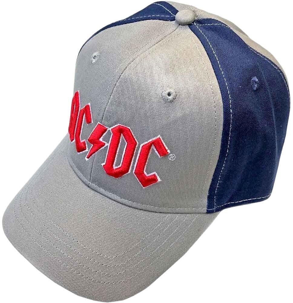 Şapcă AC/DC Red Logo (2-Tone) Șapcă Grey & Navy Blue UNI