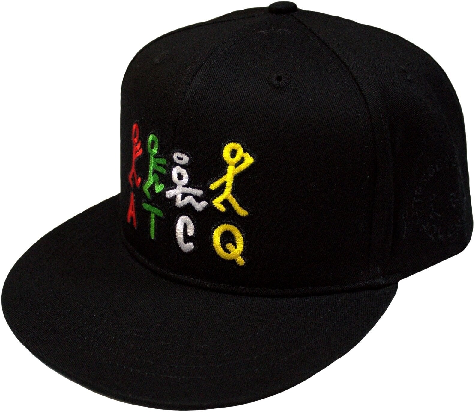 Kappe A Tribe Called Quest Stick Figures Logo (Side Print) Deckel Black UNI