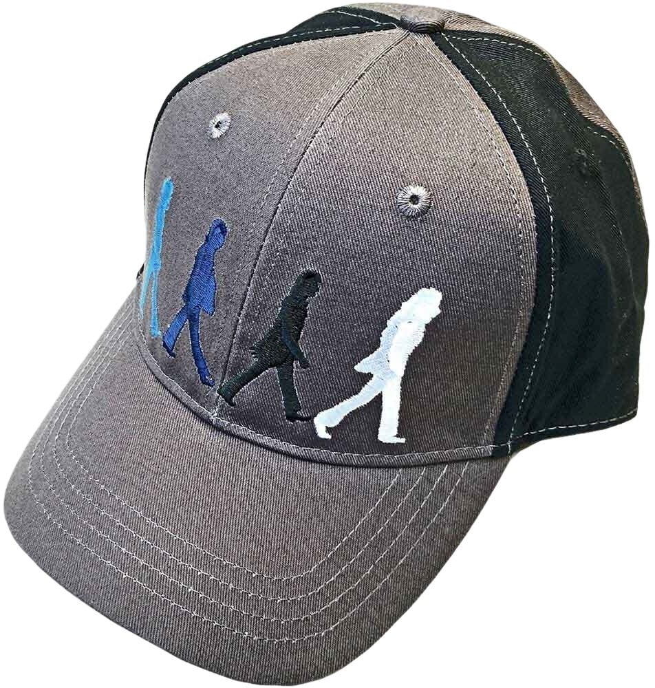 Kapa za šešir The Beatles Abbey Road Figures (2-Tone) Kačket Black & Charcoal Grey UNI