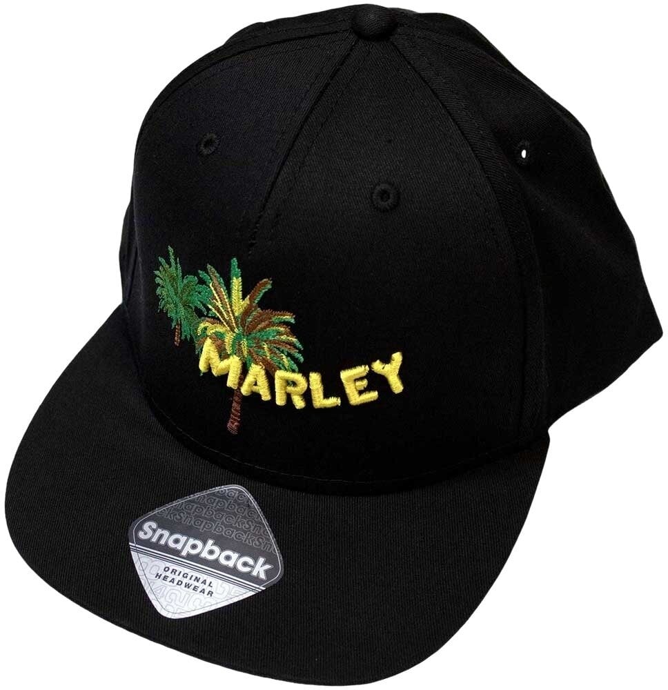 Kapa za šešir Bob Marley Palm Trees Kačket Black UNI