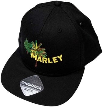Kapa za šešir Bob Marley Palm Trees Kačket Black UNI - 1