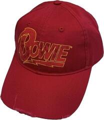 Cap David Bowie Flash Logo Cap Red UNI