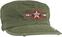 Şapcă The Clash Star Logo (Distressed) Șapcă Verde măsliniu UNI