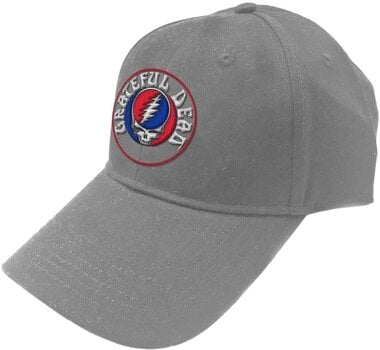 Kapa za šešir Grateful Dead Steal Your Face Logo Kačket Grey UNI - 1