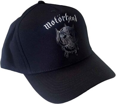 Cap Motörhead Sonic Silver Warpig Cap Black UNI - 1