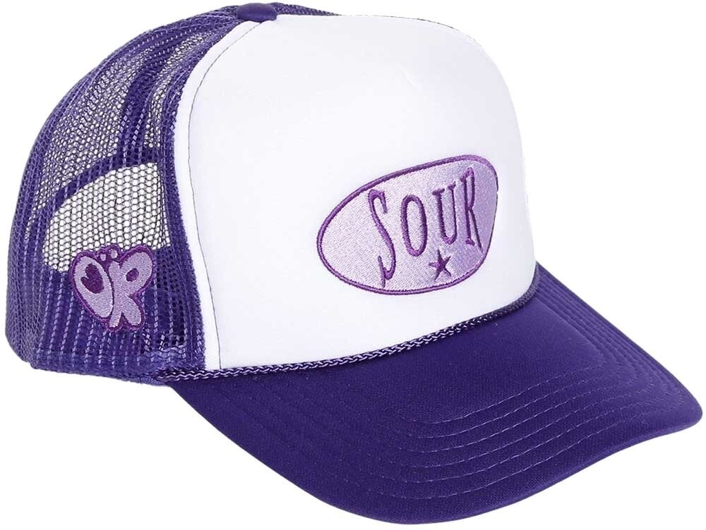 Kapa za šešir Olivia Rodrigo Sour (Ex-Tour) Kačket Purple & White UNI