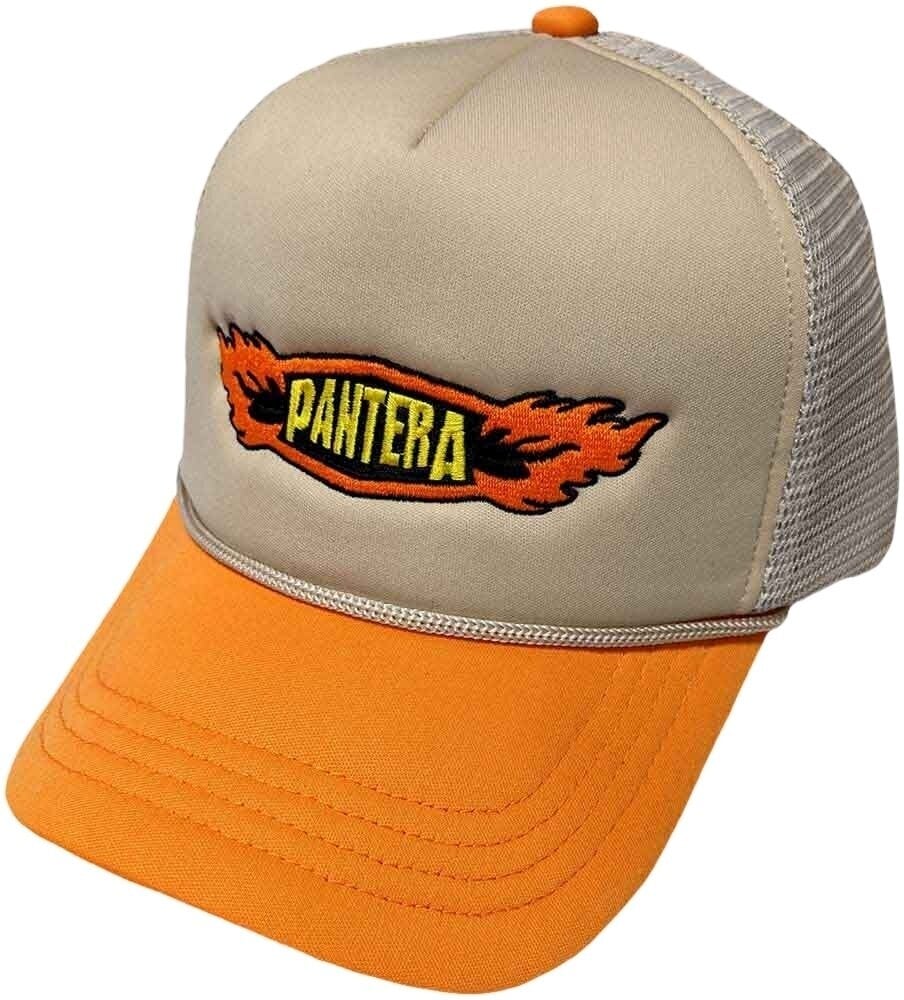 Cap Pantera Flames Logo Cap Orange & Sand UNI