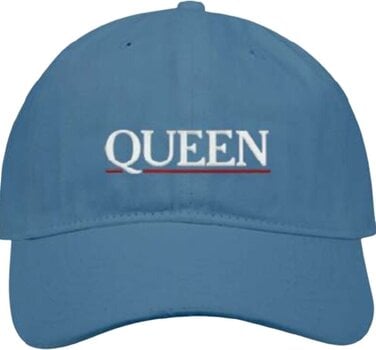 Hattehætte Queen Underline Logo Kasket Denim Blue UNI - 1