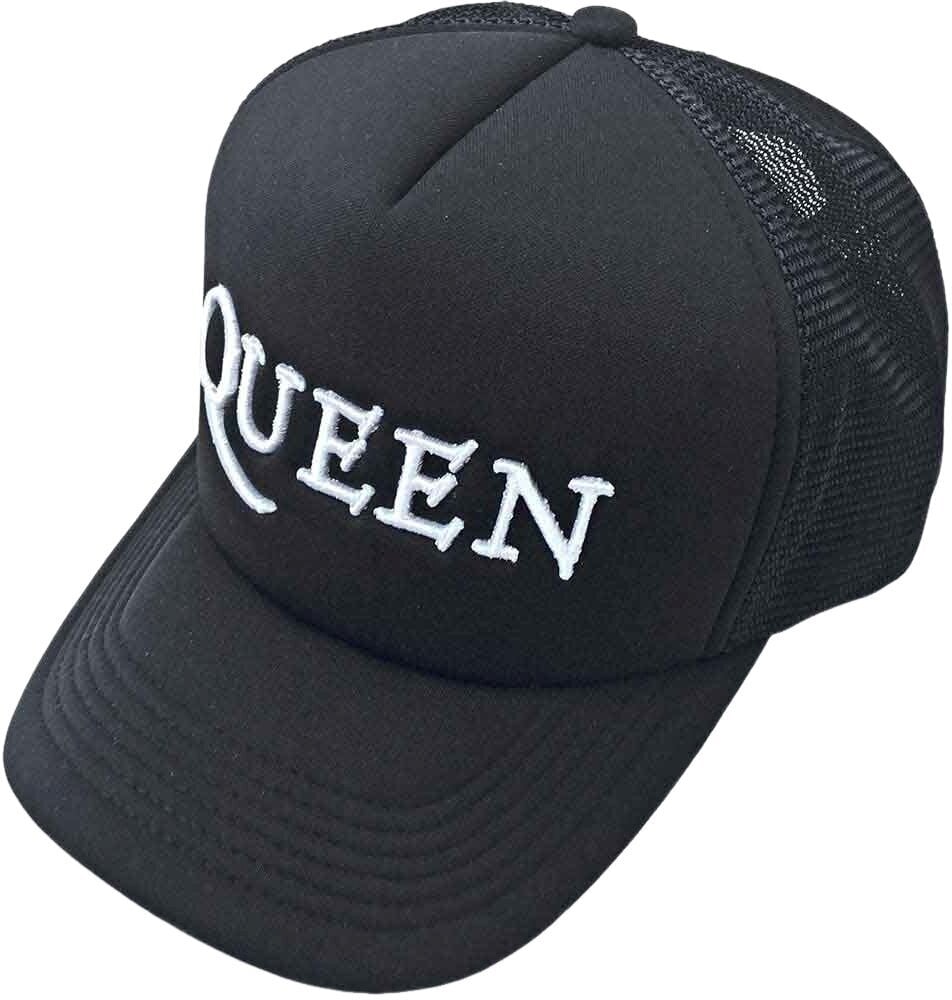 Hattehætte Queen Logo Kasket Black UNI