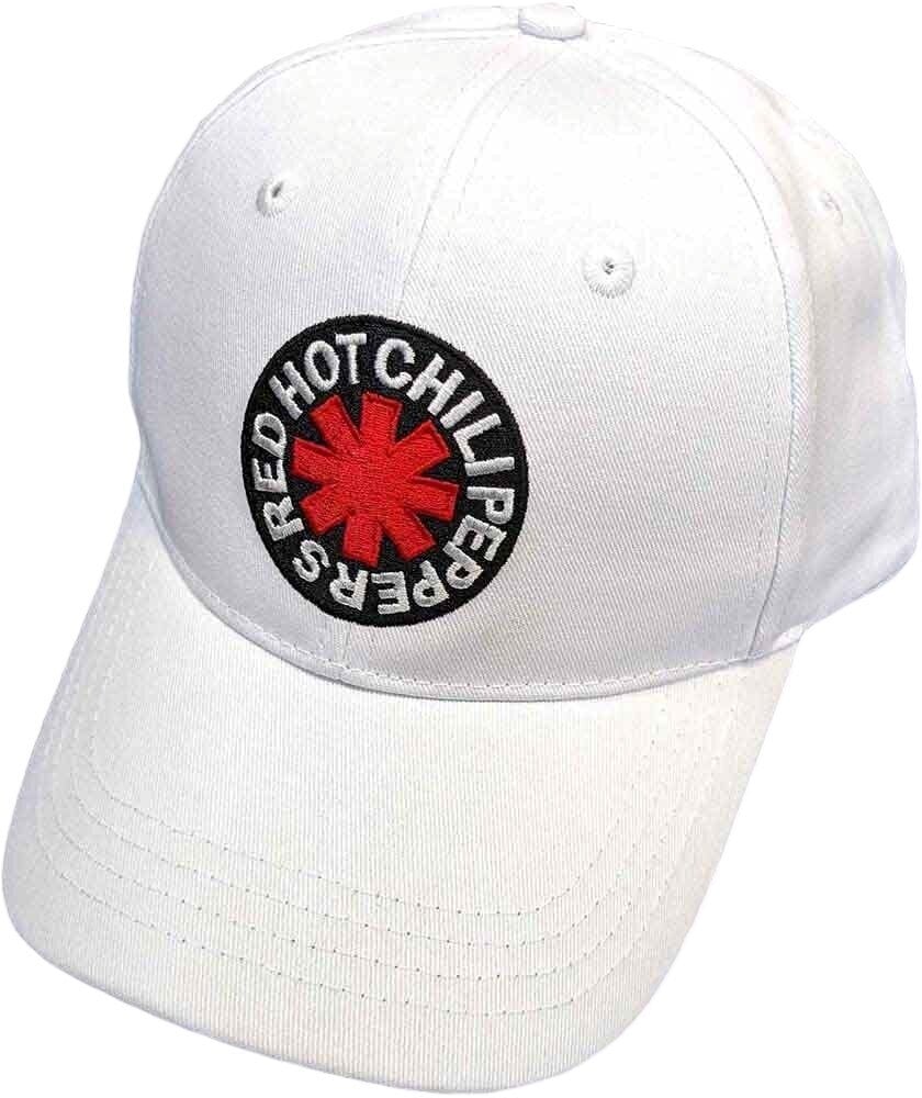 Kapa za šešir Red Hot Chili Peppers Classic Asterisk Kačket White UNI