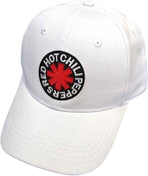 Kapa za šešir Red Hot Chili Peppers Classic Asterisk Kačket White UNI - 1