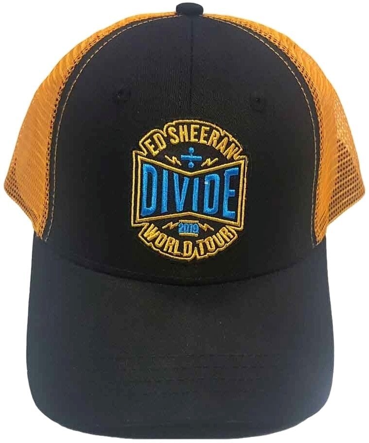 Šilterica Ed Sheeran 2019 Divide World Tour (Ex-Tour) Kapa Black & White UNI