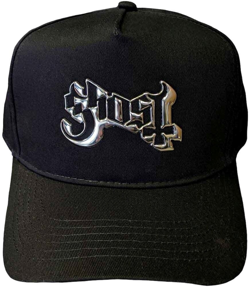 Kapa za šešir Ghost Sonic Silver Logo Kačket Black UNI