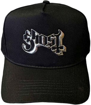 Kapa za šešir Ghost Sonic Silver Logo Kačket Black UNI - 1