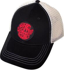 Şapcă The Rolling Stones 70s Logo Emblem Șapcă Black & Natural UNI