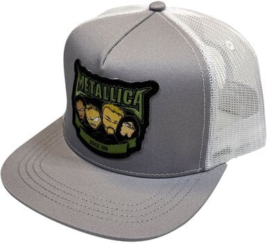 Šilterica Metallica Squindo Since '81 Kapa Grey & White UNI - 1