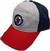 Şapcă The Who Target Logo Tricolor Șapcă Grey, Navy Blue & Red UNI