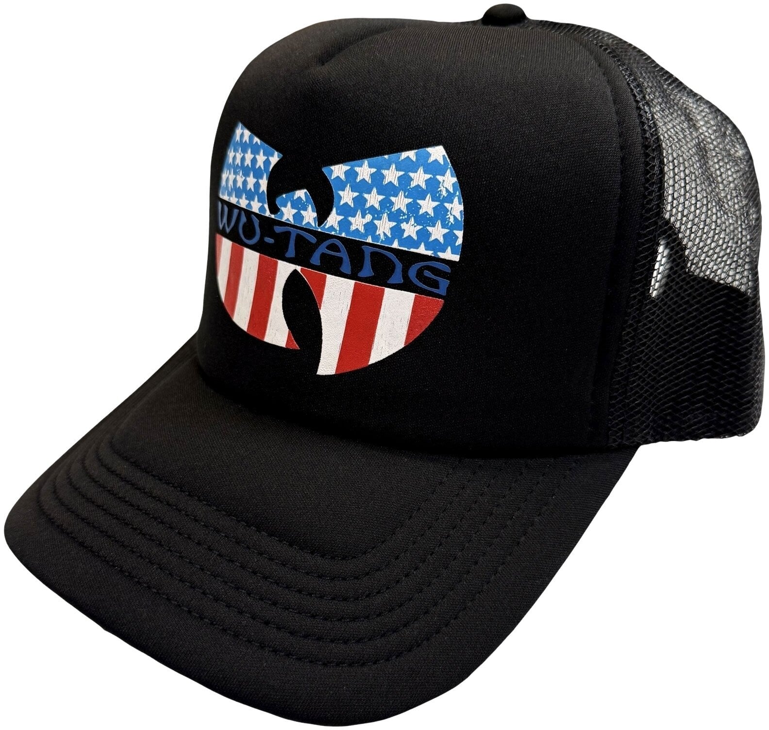 Şapcă Wu-Tang Clan Star-Spangled Logo Șapcă Black UNI