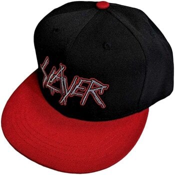 Cappellino Slayer Dripping Logo Outline Cappello Red & Black UNI - 1