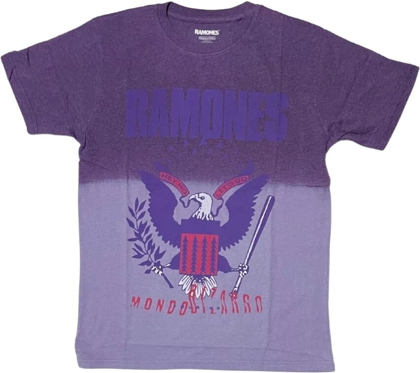 Košulja Ramones Mondo Bizarro (Wash Collection) Purple 2XL Košulja