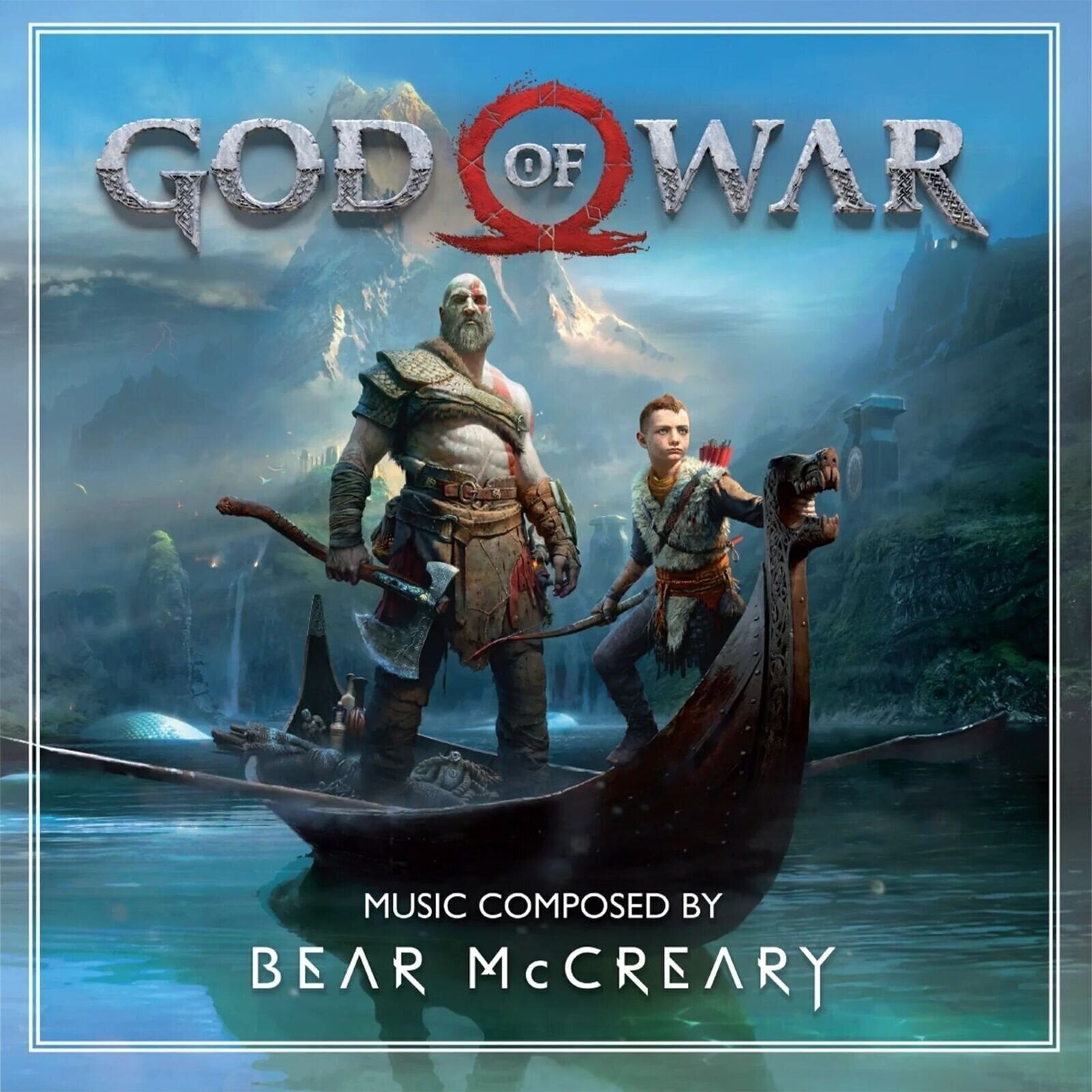 LP ploča Bear McCreary - God Of War (Gatefold Sleeve) (Turquise Coloured) (2 LP)