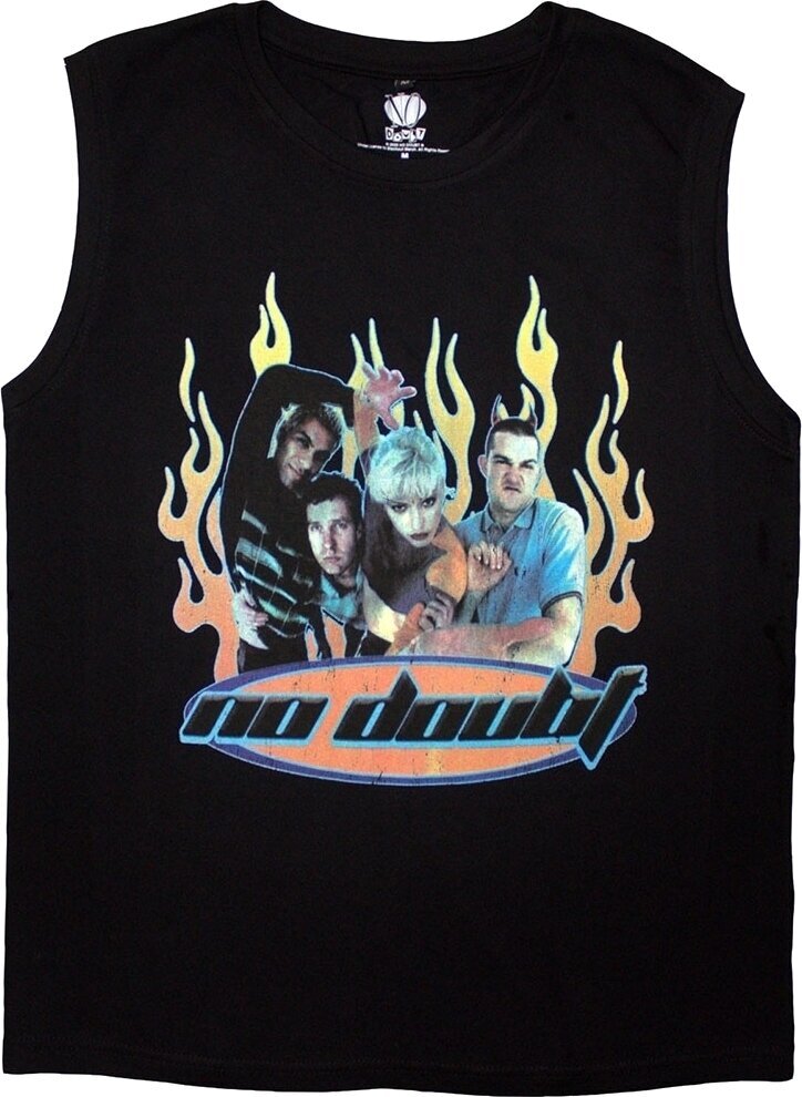 T-Shirt No Doubt Retro Black 2XL T-Shirt