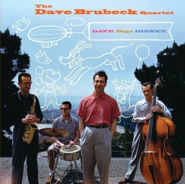 LP ploča Dave Brubeck - Dave Digs Disney (Limited Edition) (Red Coloured) (180 g) (LP)
