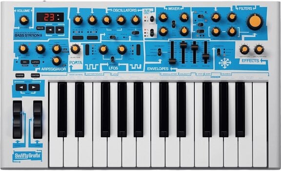 Synthesizer Novation Bass Station II Swifty Edition Synthesizer - 1