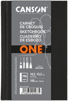Blok za skiciranje Canson Art Book Blok za crtanje 98 10,2x15,2 cm 100 g - 1