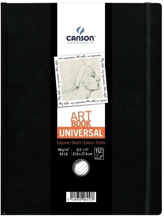 Livro de desenho Canson Art Book Caderno de esboços 112 10,2x15,2 cm 96 g