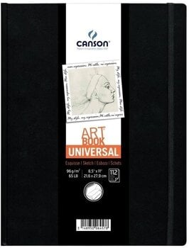 Blok za skiciranje Canson Art Book Blok za crtanje 112 21,6x35,6 cm 96 g - 1