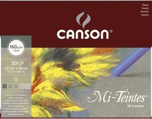 Skissebok Canson Mi-Teintes Sketchbook 16 32x41 cm 160 g Grey