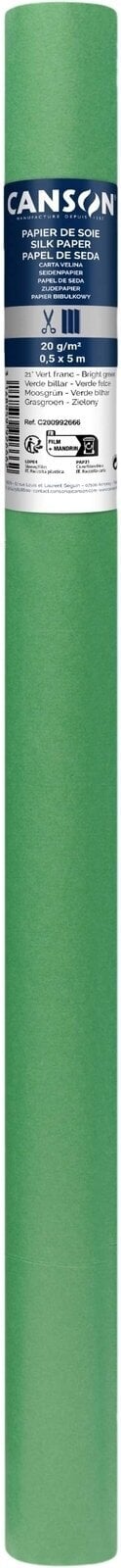 Papiri u boji Canson Tissue 50x500 cm Bright Green 21 20 g Papiri u boji