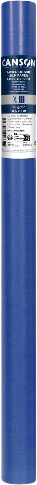 Papiri u boji Canson Tissue 50x500 cm Ultramarine 13 20 g Papiri u boji