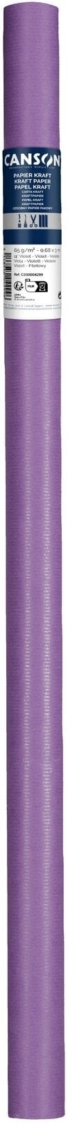 Papir u boji Canson Kraft 68x300 cm Violet 11 65 g Papir u boji